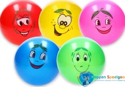 Bal met lachend gezicht, plastic