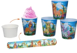 Beker set, eenhoorn met speeltje en binnenbeker