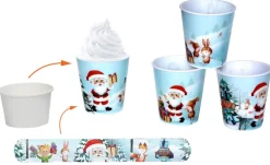 Beker set, Kerst met speeltje en binnenbeker