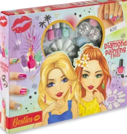 Besties diamond painting nagelset, 6+