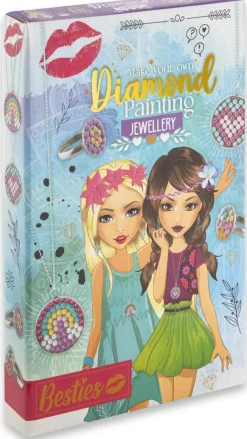 Besties diamond painting sieradenset, 6+