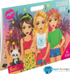 Besties kleurboek en stickers