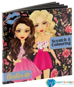 Besties kras- en kleurboek, 5+
