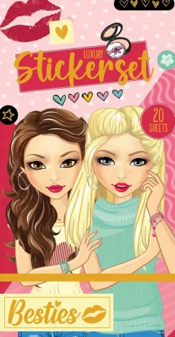 Besties stickerboek, 20 vellen