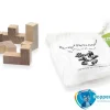 3D puzzel kubus, hout