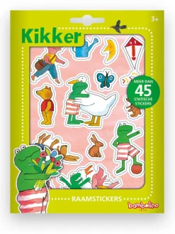 De wereld van Kikker raamstickers