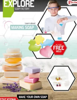 Explore wetenschap set, maak je eigen zeep, 8+