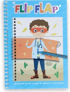 Flip Flap kleurblok blauw