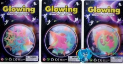 Glow in the dark sterren gekleurd