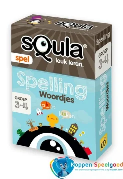 Identity Games, sQula Spelling Woordjes groep 3-4, 6+