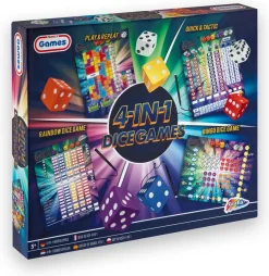 4-in-1 dobbelspel, 5+