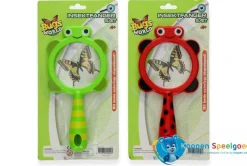 Insecten vergrootglas, lieveheersbeestje of kikker, 4+