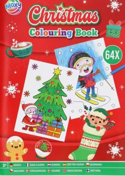 Kerstmis kleurboek A4, 48 pagina's