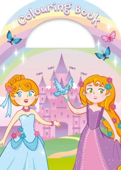 Kleur- en stickerboekje Prinses