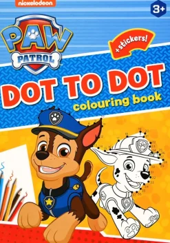 Paw Patrol kleurboekje punten verbinden