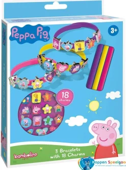 Peppa Pig schuifarmbanden
