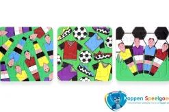 Puzzel voetbal, karton