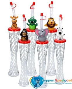 Slush beker wilde dieren 350 ml