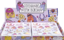 Stickervel paard