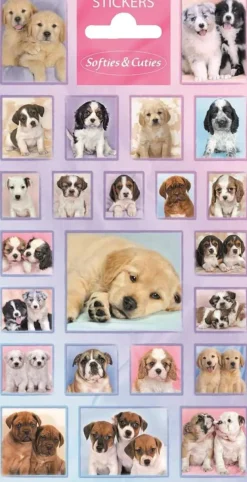Stickervel puppies