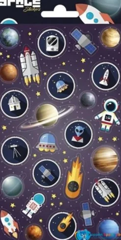 Stickervel ruimte