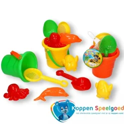 Strandemmer met accessoires