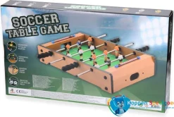 Tafelvoetbalspel in doos