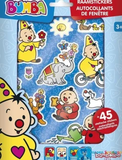 Totum Bumba raamstickers, 4 vellen en decor