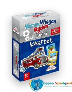 Varen, vliegen, rijden jr. kwartet, 4+