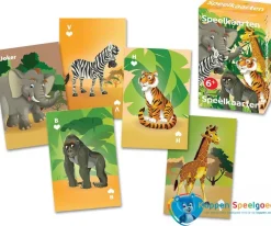 Wilde dieren kaartspel, 6+